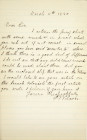 McLachlan Correspondence with Thomas Wilson