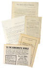 Prospectuses, Announcements, &c.