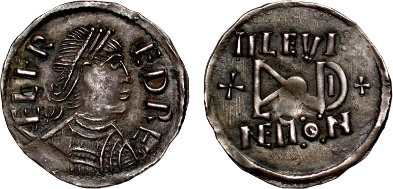 Alfred the Great (871-899), silver Penny, portrait type, third coinage (c. 880-8...