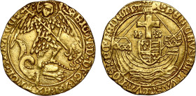 Richard III gold Angel type 2b mm Boars Head