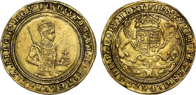 Edward VI gold Sovereign mm Tun