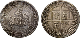 XF40 | Edward VI 1551 Crown mm Y