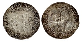 Philip and Mary silver Shilling