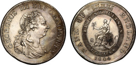 AU58 | George III 1804 Bank of England silver Dollar