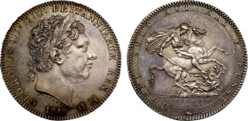 MS60 | George III 1819 LIX silver Crown