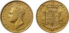 George IV 1829 gold Sovereign