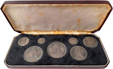 Victoria 1887 silver 7-coin Specimen Set