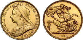 MS63 | Victoria 1893 gold Two Pounds