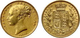Victoria 1852 gold Sovereign