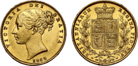 AU58 | Victoria 1858 gold Sovereign