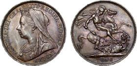 MS62 | Victoria 1896 LX silver Crown