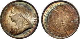 MS63 | Victoria 1893 silver Halfcrown