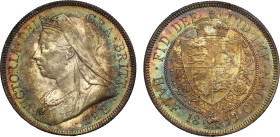 MS64 | Victoria 1893 silver Halfcrown