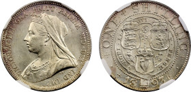 MS64 | Victoria 1893 silver Shilling