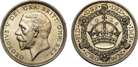 MS62 | George V 1928 .500 silver 'Wreath' Crown