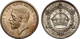 MS62 | George V 1930 .500 silver 'Wreath' Crown