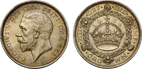 AU58 | George V 1934 .500 silver 'Wreath' Crown