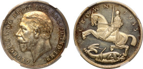 PF63 | George V 1935 silver proof Jubilee Crown