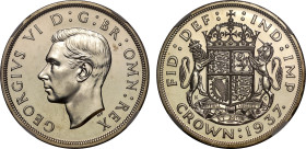 PF64 | George VI 1937 silver proof Crown