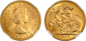 MS66 | Elizabeth II 1959 gold Sovereign