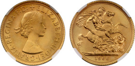 MS65+ | Elizabeth II 1968 gold Sovereign