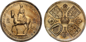PF66 | Elizabeth II 1953 cupro-nickel proof Coronation Crown