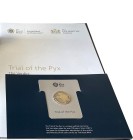 Elizabeth II 2018 gold proof £2 RAF Vulcan (Trial of the Pyx)