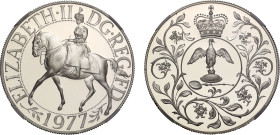 PF69 UCAM | Elizabeth II 1977 silver proof 'Silver Jubilee' Crown