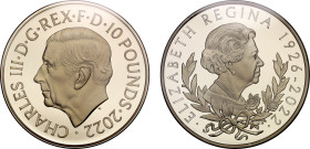 PF70 UCAM | Charles III 2023 silver proof 10oz Memorial