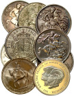 Miscellaneous British. Crowns (9)