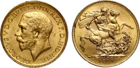 Canada George V 1911-C gold Sovereign