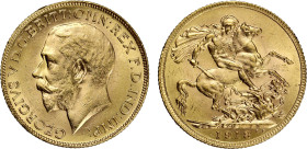 Canada George V 1918-C gold Sovereign