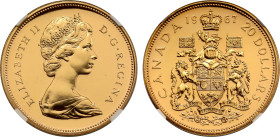 SP66 | Canada Elizabeth II 1967 'Confederation Centennial' gold Twenty Dollars