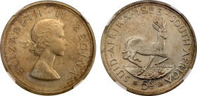 PL66 | South Africa Elizabeth II 1953 silver Crown