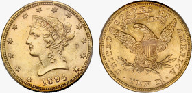 MS63 | USA 1894 gold Ten Dollars