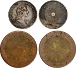 William III No Devio and Charles I 1628 bi-metallic Pattern (2)