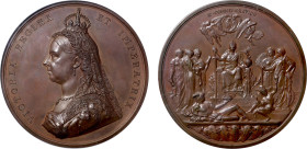 MS64 BN | Golden Jubilee of Queen Victoria 1887 bronze Medal