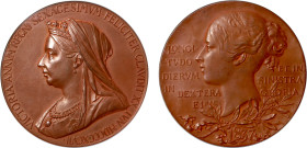 MS64 BN | Diamond Jubilee of Queen Victoria 1897 bronze Medal