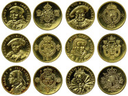 House of Tudor gold miniature Medals (6)