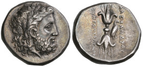 ‡ Italy, Calabria, Tarentum, period of Alexander the Molossian, King of Epirus (350-330 BC), stater, c. 332-330 BC, laureate head of Zeus right, rev.,...
