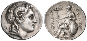 ‡ Kings of Thrace, Lysimachos (306-281 BC), tetradrachm, Lampsakos, c. 297-281 BC BC, deified head of Alexander the Great right wearing the horn of Am...