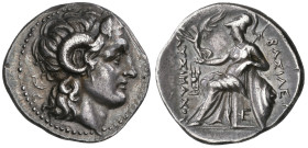 ‡ Kings of Thrace, Lysimachos (306-281 BC), drachm, Ephesos, c. 294-287 BC, deified head of Alexander the Great right wearing the horn of Ammon, rev.,...