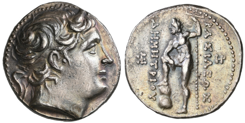 ‡ Kings of Macedon, Demetrios Poliorketes (306-283 BC), tetradrachm, Pella, 289-...