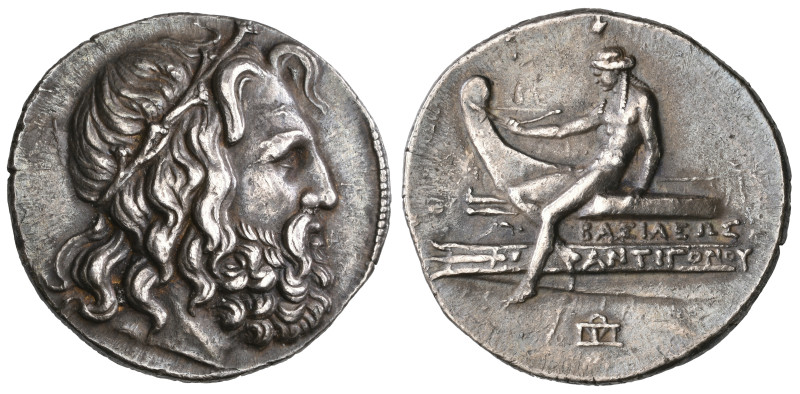 ‡ Kings of Macedon, time of Antigonos II Gonatas to Demetrios II, tetradrachm, c...