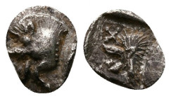 Hemiobol AR
Mysia, Kyzikos, c. 450-400 BC
7 mm, 0,22 g