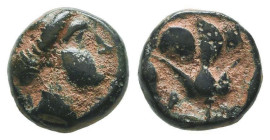 Bronze Æ
Rhodes (?)
9 mm, 1,5 g