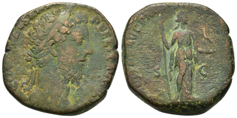 Sestertius Æ
Commodus (177-192)., Rome, AD 186-187, Laureate head r. / Nobilita...