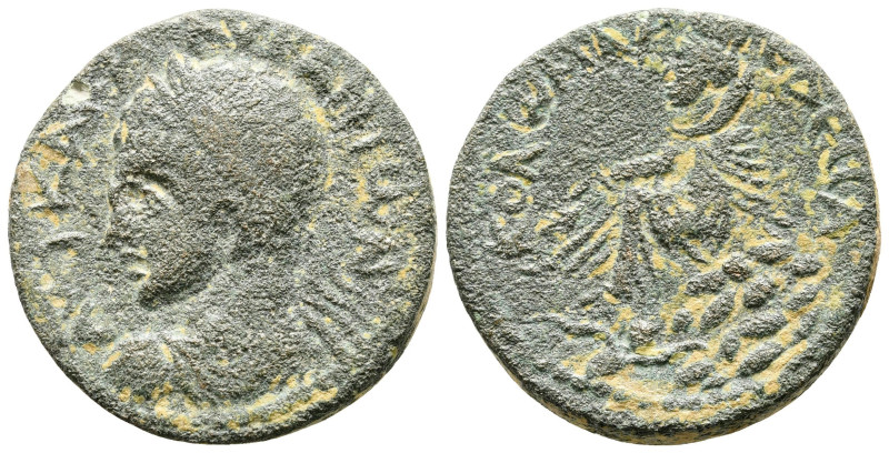 Bronze Æ
Mesopotamia, Edessa, Elagabal AD 218-222 
26 mm, 14,74 g