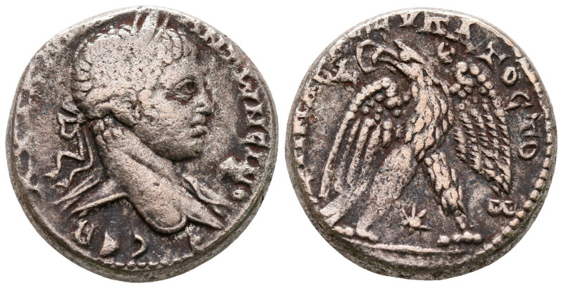 Tetradrachm BI
Seleucis and Pieria. Antioch. Elagabal AD 218-222
25 mm, 12,02 ...