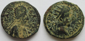 Bronze Æ
Mesopotamia, Edessa, Elagabal AD 218-222